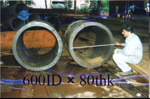 SA516 Gr.70 600 ID x 80 Thk Press forming