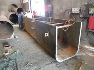 Zinc Kettle Press Forming and Fabrication